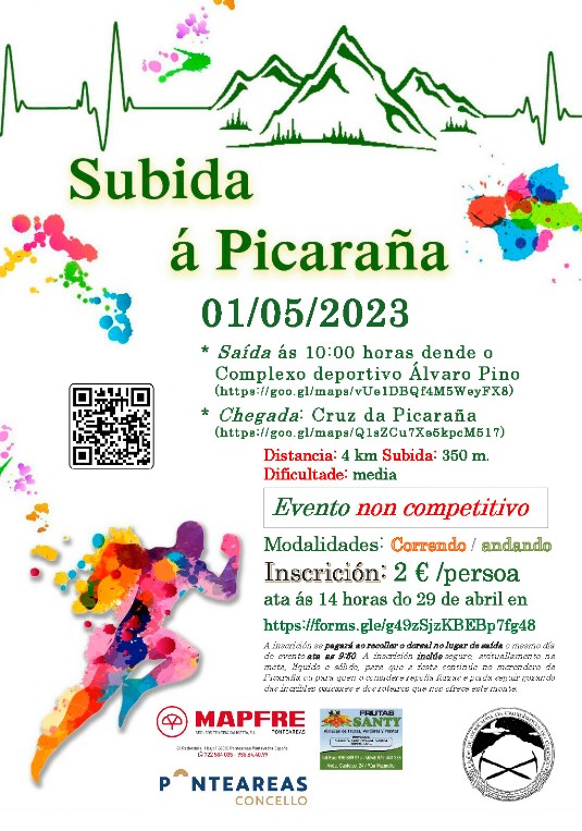 Cartel Subida Picaraña 2023